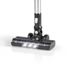 Close-up of the head of a cordless vacuum cleaner with LED lights. Produktbild-Vorschau