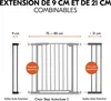Hauck Estensione per cancello di sicurezza 9 cm Anteprima dell’immagine prodotto 13