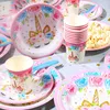 Geburtstagsparty-Set, Einhorn-Party-Set, 114-teilig, Produktbild-Vorschau 6