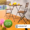 CASARIA® Gartenmöbel Set Balkon 2 Personen Vollmontiert Produktbild-Vorschau 2