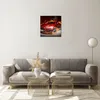 Bilder auf glas - Auto Flammen Rot - 40x40cm - Glasbilder - Produktbild-Vorschau 7