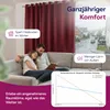 Verdunkelungsgardine Ösen Vorhang blickdicht abdunkelnd, Produktbild-Vorschau 6