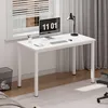 Petit bureau informatique 80x40cm blanc Bureau à domicile Voir les images du produit 1