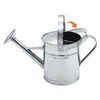 Zink Gießkanne mit Brausekopf silber - 5 Liter - Blumen Produktbild-Vorschau 6