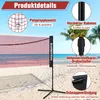 SWANEW Badmintonnetz Höhenverstellbar Tennisnetz Produktbild-Vorschau 6