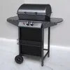 2-flammiger Gasgrill mit Lavastein für den Außenbereich Produktbild-Vorschau 2