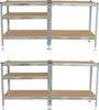 2x Schwerlastregal 180x90x60cm Lagerregal Werkstattregal Produktbild-Vorschau 7