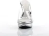 COCKTAIL-501 Damen Slipper von Fabulicious, Transparent  , Produktbild-Vorschau 8