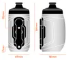 Fidlock Twist, 450 ml, Bicicletta, Nero, Grigio, Adulto, Anteprima dell’immagine prodotto 3