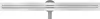 Mexen Flat 360° Slim scarico lineare girevole 80 cm, inox - Anteprima dell’immagine prodotto 4