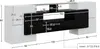 MODFU Hochglanz TV-Schrank niedriges Panel 200 cm mit Produktbild-Vorschau 8