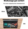 Wiltec Werkzeugkasten 484 x 154 x 165 mm aus Stahl, Produktbild-Vorschau 4