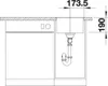 BLANCO SUBLINE 320-F, Schrankwaschbecken, Silgranit, Produktbild-Vorschau 4