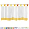 Bistrogardine Zierkante Gelb ca. 150x45 cm – transparente Produktbild-Vorschau 3