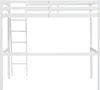 Hochbett - 120 x 190 cm - Kiefer massiv - Geweißt - GEDEON Produktbild-Vorschau 4