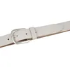H.I.S Leder Gürtel 30mm Leather Belt W100 Cream weiß Produktbild-Vorschau 6