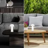 LED Akku-Tischleuchte Tischlampe für innen außen Garten USB Produktbild-Vorschau 3