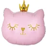 GoDan Folienballon mit Motiv Katze mit Krone, Produktbild-Vorschau 1