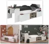 Lit combiné avec bureau & espace de rangement - 90 x Voir les images du produit 11