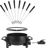 Tristar Fondue-Set 1000 W 1,5 L Mattschwarz Produktbild-Vorschau 5