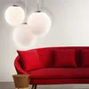 Hängeleuchte, 3 Flammig, Kugeln, Glas satiniert, D 51,5 cm Produktbild-Vorschau 9