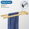 Doppelhandtuchhalter 2-armig Edelstahl Handtuchhalter Produktbild-Vorschau 3