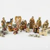 Krippenfiguren Set aus Polyresin, handbemalt.13 Teile, 10 Produktbild-Vorschau 1
