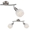 Globo Lighting LED Strahler Metall Nickel matt, 2x E14 LED Produktbild-Vorschau 7