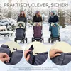 BAMBINIWELT Winterfusssack in Mumienform für Kinderwagen, Produktbild-Vorschau 6