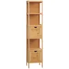 kleankin Badezimmerschrank, Hochschrank, Badschrank, Produktbild-Vorschau 1