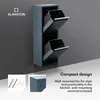 Klarstein Kosz na śmieci, 2 komory - 36 L system Podgląd zdjęcia produktu 4