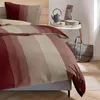 Hahn Biber Bettwäsche Fjella rot 135x200 cm + 80x80 cm Produktbild-Vorschau 3
