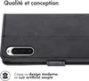 imoshion Luxe Bookcase pour le Sony Xperia 10 V - Noir Voir les images du produit 3
