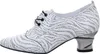 Simen Schnürhalbschuhe in weiss/weiss kombi, Gr. 39 Produktbild-Vorschau 4