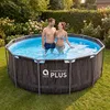 Pool Steel Super Black Wood AVENLI 366 x 100 cm Produktbild-Vorschau 11