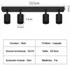 ZMH LED Plafonnier noir Spots de plafond : GU10 Spots de Voir les images du produit 6