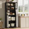 Küchenbuffet 70x40x180 cm mit Arbeitsplatte und Produktbild-Vorschau 2