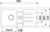 Franke STG 651-86 Einbau-Spüle reversibel Cashmere Produktbild-Vorschau 2