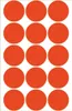 Herma 2272 Vielzwecketiketten - rot, Ø 32 mm, matt, 480 Anteprima dell’immagine prodotto 4