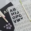 8er-Set Zahlen- und Buchstaben-Schablonen, Produktbild-Vorschau 3