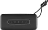A black portable speaker with a gray control panel and a black cord attached. Anteprima dell’immagine prodotto