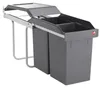 Collecteur de déchets Hailo 3650101 TA Swing A Tandem 2x 15 Voir les images du produit 1