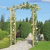 Torbogen Pergola Holzbogen aus Holz KDI mit Rankgitter Produktbild-Vorschau 1