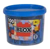 Simba Bausteine Blox 100 blaue 4er Steine in Dose Produktbild-Vorschau 2