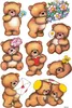 Étiquettes décoratives ours avec fleurs 3 sh. Voir les images du produit 3
