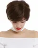 WIG ME UP Perücke kurz Pixie fransig Kastanie Braun Mix Produktbild-Vorschau 4