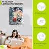 ARTland Leinwandbild Prisma Zebra II Größe: 60x80 cm Produktbild-Vorschau 2