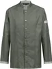 Greiff GASTRO-MODA Cuisine Herren Kochjacke Bikerstyle Grün Produktbild-Vorschau 1