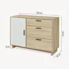 Buffet « Kenta » avec 3 tiroirs et 1 porte, 100 x 35 x 72 Voir les images du produit 3