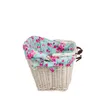 Panier rétro vélo style vintage blanc 46x34 H23/28 cm Voir les images du produit 3